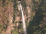 Manaslu 02 06 Waterfall There are many waterfalls along the sides of the Buri Gandaki between Arughat to Labubesi. Here is the most beautiful waterfall as we neared Labubesi.